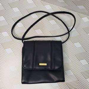 Koltov Crossbody Purse Black Multiple Pockets